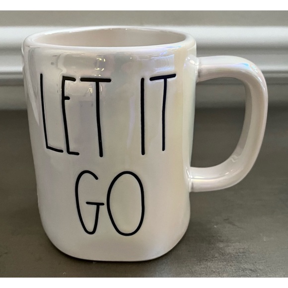Rae Dunn Other - NWT Rae Dunn Disney Frozen “LET IT GO” Iridescent Double Sided Elsa Mug